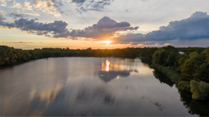 Drohnenaufnahme