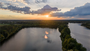 Drohnenaufnahme