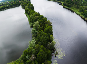 Drohnenaufnahme